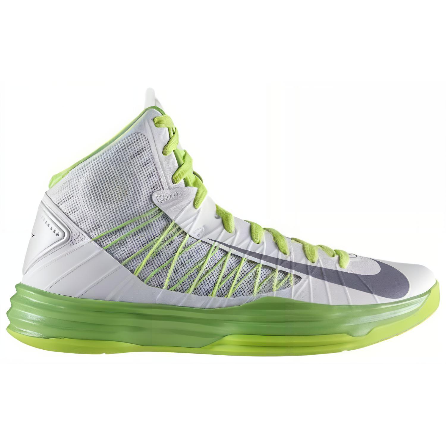 Order Nike Lunar Hyperdunk 2012 Putih Hijau Listrik 524934-106
