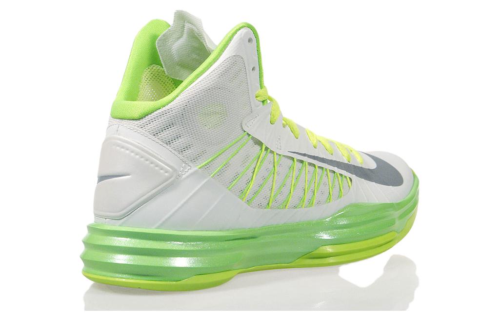 Shop Nike Lunar Hyperdunk 2012 Putih Hijau Listrik 524934-106