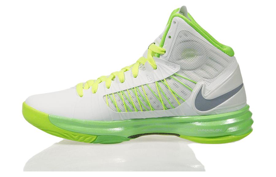 Purchase Nike Lunar Hyperdunk 2012 Putih Hijau Listrik 524934-106