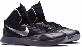 Lookbook Nike Lunar Hyperquickness 'Black Metallic Silver' 652777-004