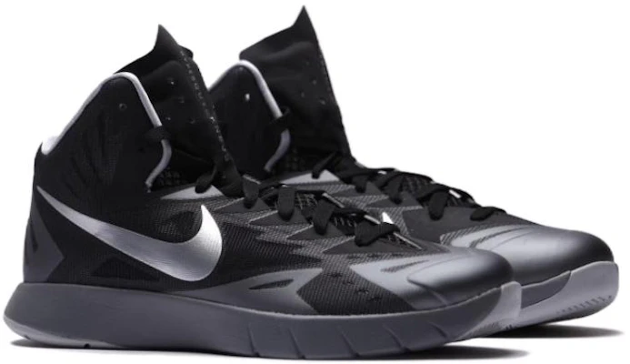 Nike Lunar Hyperquickness 黑銀配色籃球鞋 652777-004 Lookbook Nike Lunar Hyperquickness 黑銀配色籃球鞋 652777-004