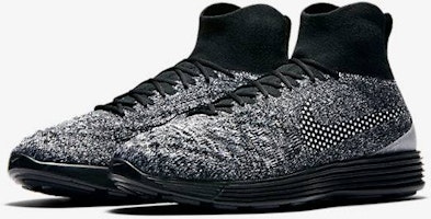 Nike Lunar Magista 2 Flyknit FC 'Black White' 876385-001 Nike Lunar Magista 2 Flyknit FC 'Black White' 876385-001