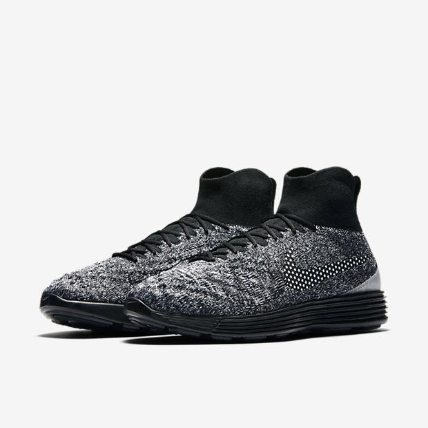 Nike Lunar Magista 2 Flyknit FC 'Black White' 876385-001