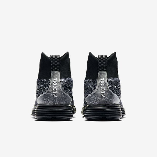 Details for 耐吉 Lunar Magista 2 Flyknit FC 簡約舒適 復古休閒 中幫 跑步鞋 男款 黑白灰