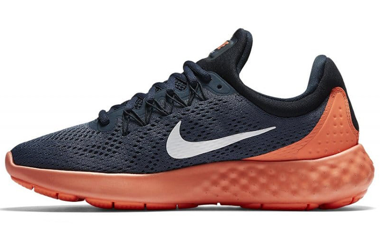 Buy Nike Lunar Skyelux 防震防滑 低筒運動跑步鞋 藍橙色