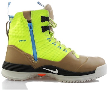 Nike Lunar Terra Arktos Volt 減震耐磨透氣 高筒 戶外功能鞋 男款 黃棕 Order Nike Lunar Terra Arktos Volt 減震耐磨透氣 高筒 戶外功能鞋 男款 黃棕