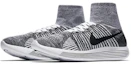 Order Nike LunarEpic Flyknit Oreo 舒適百搭 防滑耐磨 高幫 跑步鞋 男款 灰白