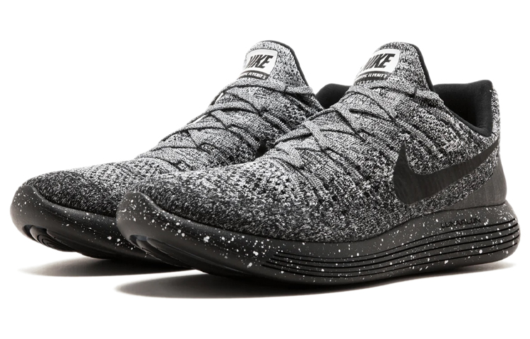Nike LunarEpic Low Flyknit 2 'Black White' 圖 2