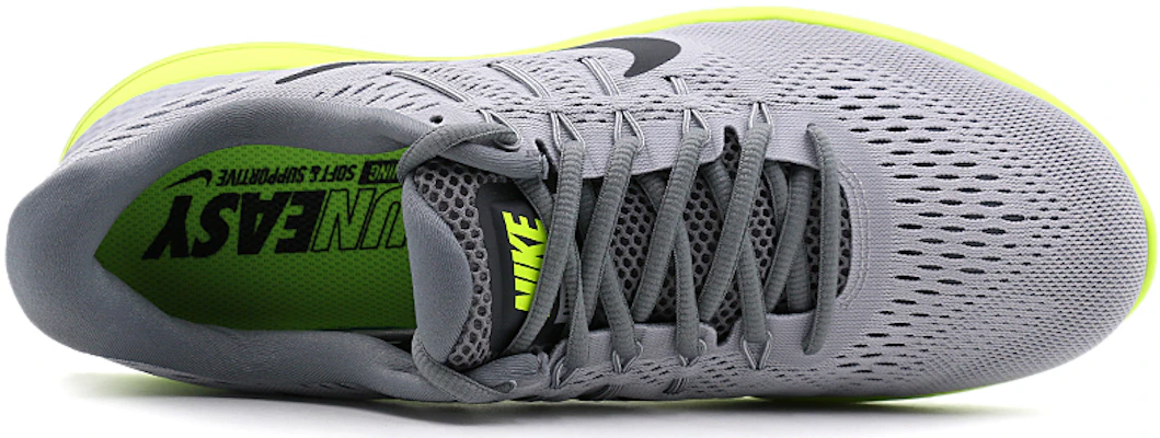 耐克Lunarglide 8 狼灰/黑曜石绿电光黄 843725-010 Lookbook 耐克Lunarglide 8 狼灰/黑曜石绿电光黄 843725-010