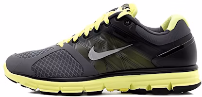 Nike LunarGlide+ 2 'Dark Grey Volt' 407648-001 Nike LunarGlide+ 2 'Dark Grey Volt' 407648-001