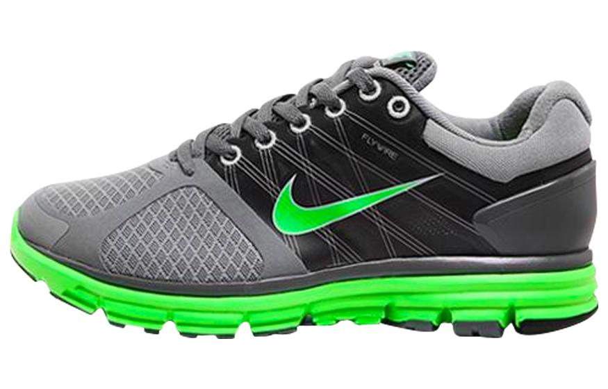 Nike LunarGlide+ 2 'Stealth Neo Lime' 407648-030