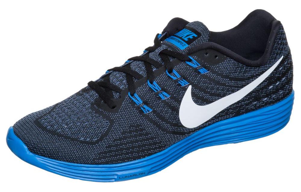 Lookbook Nike Lunartempo 2 低筒 跑步鞋 男款 黑灰藍