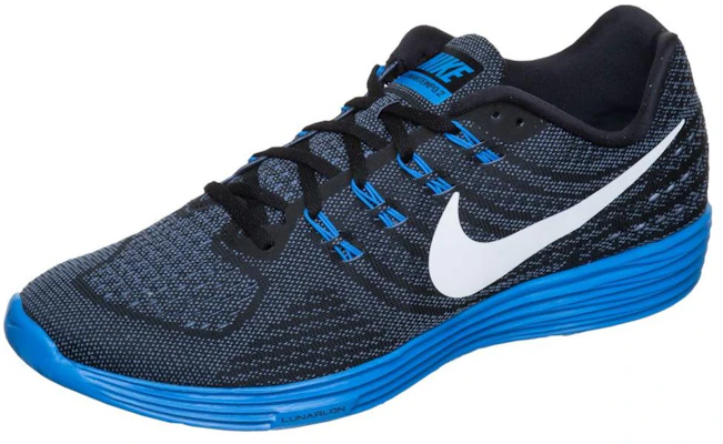 Nike Lunartempo 2 低筒 跑步鞋 男款 黑灰藍 Lookbook Nike Lunartempo 2 低筒 跑步鞋 男款 黑灰藍
