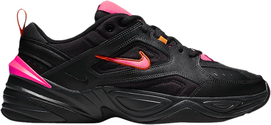 Nike m2k tekno black online and pink