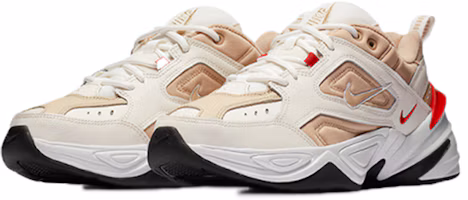 Lookbook Nike M2K Tekno 太空人 潮流運動 低筒 老爹鞋 男女款 白褐色