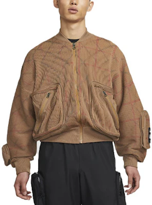 耐克MA-1针织实用夹克-苔藓棕色 CZ4705-382 Order 耐克MA-1针织实用夹克-苔藓棕色 CZ4705-382
