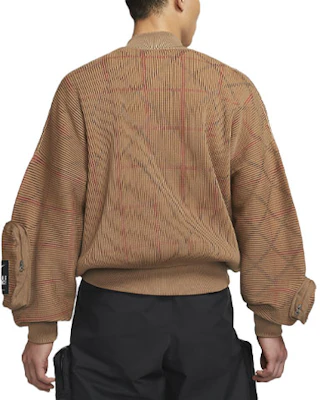 耐克MA-1针织实用夹克-苔藓棕色 CZ4705-382 Lookbook 耐克MA-1针织实用夹克-苔藓棕色 CZ4705-382