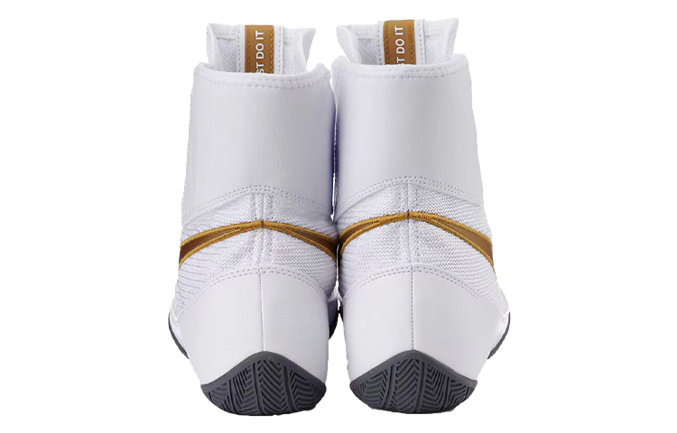 Lookbook Nike Machomai 2 拳擊鞋 輕便耐磨防滑 高筒 訓練鞋 男女同款 白金色