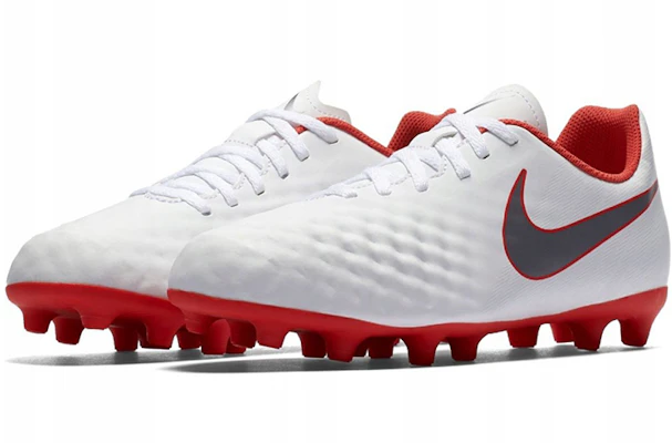 Nike Magista Obra 2 Club FG JR ''Blanc Rouge'' AH7314-107 Lookbook Nike Magista Obra 2 Club FG JR ''Blanc Rouge'' AH7314-107