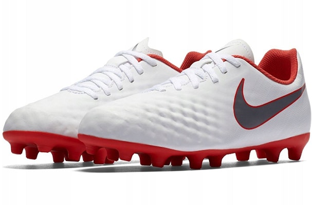 Nike Magista Obra 2 Club FG JR 硬地足球鞋 白紅色 Lookbook Nike Magista Obra 2 Club FG JR 硬地足球鞋 白紅色