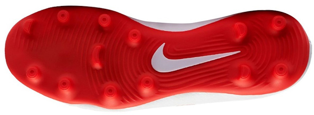 Nike Magista Obra 2 Club FG JR 硬地足球鞋 白紅色 Shop Nike Magista Obra 2 Club FG JR 硬地足球鞋 白紅色