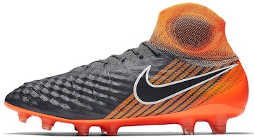 Nike Magista Obra 2 Elite DF FG 'Grey Total Orange' AH7301-080 Nike Magista Obra 2 Elite DF FG 'Grey Total Orange' AH7301-080