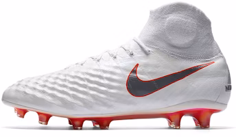 Nike Magista Obra 2 Elite DF FG 'White Metallic Cool Grey' AH7301-107 Nike Magista Obra 2 Elite DF FG 'White Metallic Cool Grey' AH7301-107