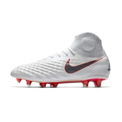 Nike Magista Obra 2 Elite DF FG 'White Metallic Cool Grey'
