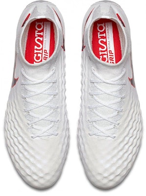 耐克 Magista Obra 2 精英 DF FG '白色金属冷灰' AH7301-107 Shop 耐克 Magista Obra 2 精英 DF FG '白色金属冷灰' AH7301-107