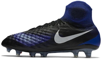 Nike Magista Obra 2 FG 'Black Paramount Blue' 844595-018 Nike Magista Obra 2 FG 'Black Paramount Blue' 844595-018