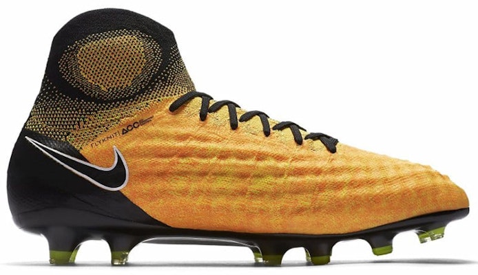 耐吉 Magista Obra 2 FG 硬地足球鞋 黑黃色 Order 耐吉 Magista Obra 2 FG 硬地足球鞋 黑黃色