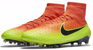 Lookbook 耐吉 Magista Obra FG 足球鞋 綠橙色