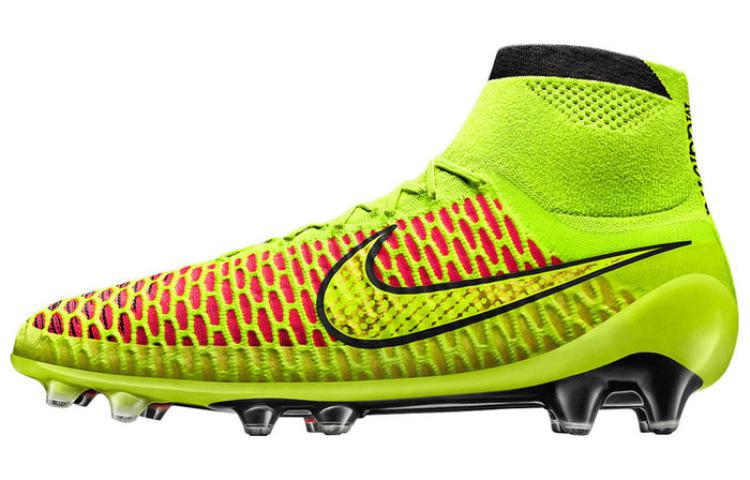Buy 耐克 Magista Obra FG '荧光黄红' 641322-770
