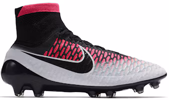 Order 耐吉 Magista Obra FG 硬地足球鞋 白黑色