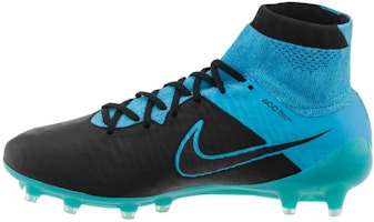 Nike Magista Obra Tech Craft Leather FG 'Black Turquoise Blue' 747496-004 Nike Magista Obra Tech Craft Leather FG 'Black Turquoise Blue' 747496-004