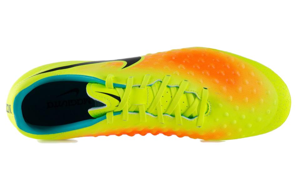 Lookbook 耐吉 Magista Onda 2 AG-Pro 人造草坪減震防滑足球鞋 男款 綠橙