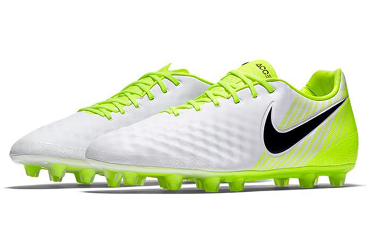 Lookbook Nike Magista Opus 2 HG 'Putih Hijau' Sepatu Bola 844516-107