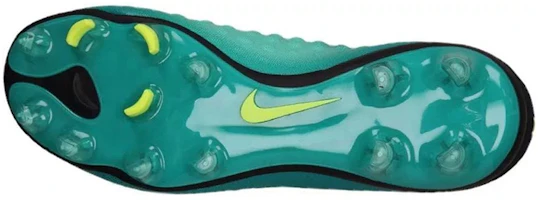 Shop 耐吉 Magista Orden 2 FG 硬地足球鞋 綠黃