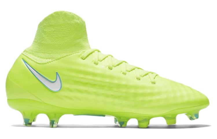 Order 耐吉 Magista Orden 2 FG 硬地足球鞋 荧光黃