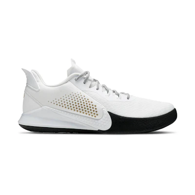 Nike Mamba Fury 'White Metallic Gold'