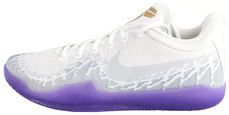 Nike Mamba Rage 舒適透氣 低幫 復古藍器鞋 男款 白紫 Buy Nike Mamba Rage 舒適透氣 低幫 復古藍器鞋 男款 白紫