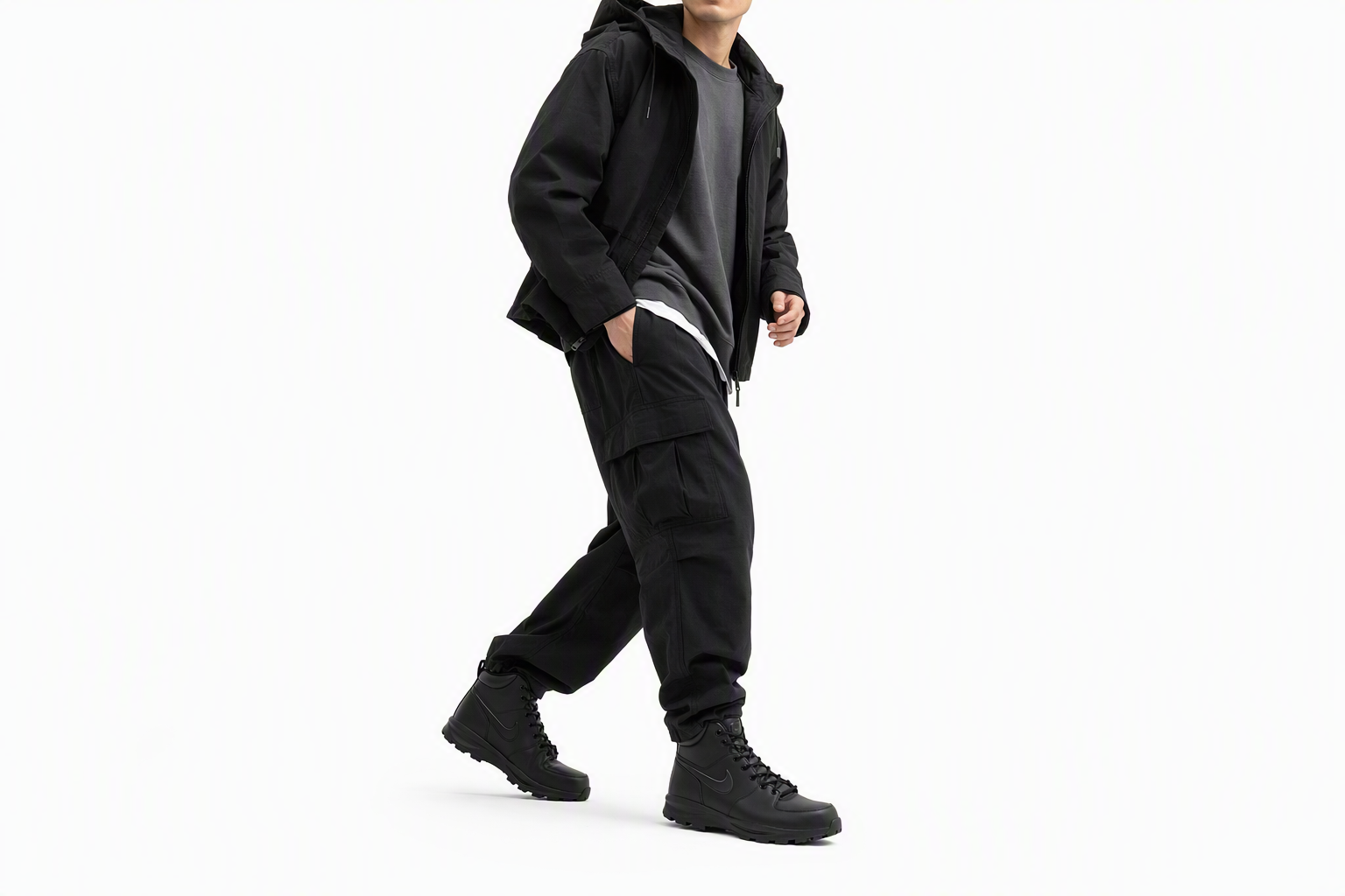 Order Nike Manoa Leather ''Nero'' 454350-003