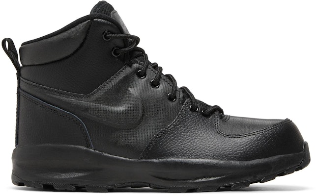 (Grade School) Nike Manoa Leather 'Triple Black' BQ5372-001 Buy (Grade School) Nike Manoa Leather 'Triple Black' BQ5372-001