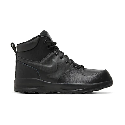 (GS) Nike Manoa Leather 'Triple Black'