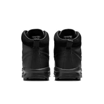 Sizing Nike Manoa 皮革黑色/黑色/黑色 HF7095-001
