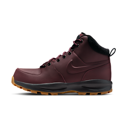 Nike Manoa Leather Boots Burgundy Crush/Black/Dark Brown/Burgundy Crush HF7095-600