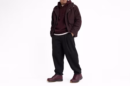 Order Bottes en Cuir Nike Manoa Bourgogne/Noir/Marron Foncé/Bourgogne HF7095-600