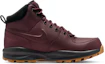 Shop Nike Manoa Leather Boots Burgundy Crush/Black/Dark Brown/Burgundy Crush HF7095-600
