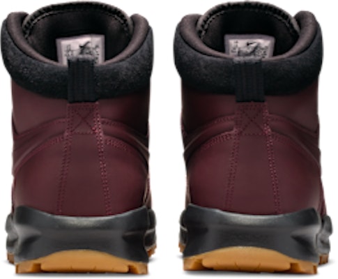 Nike Manoa Leather Boots Burgundy Crush/Black/Dark Brown/Burgundy Crush HF7095-600 Details for Nike Manoa Leather Boots Burgundy Crush/Black/Dark Brown/Burgundy Crush HF7095-600