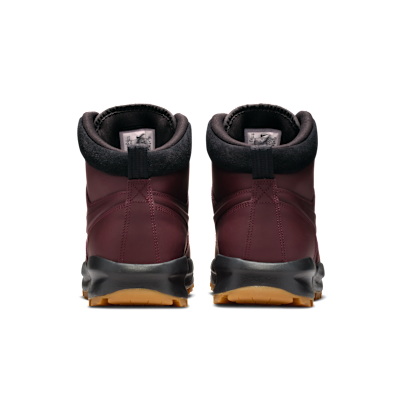 Sizing Nike Manoa Leather Boots Burgundy Crush/Black/Dark Brown/Burgundy Crush HF7095-600